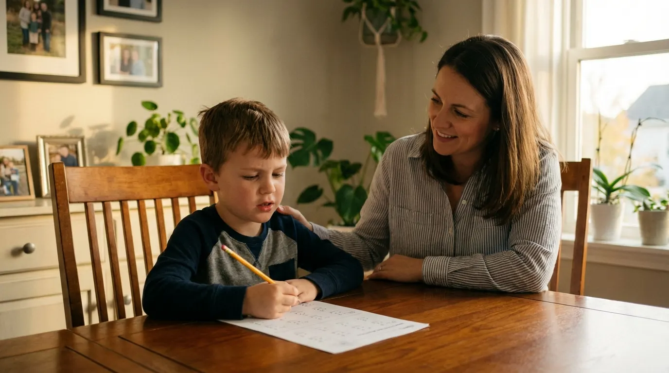 勉強の間違い声かけで癇癪を防ぐ：前後3場面の実践フレーズ