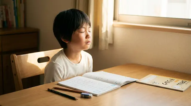 子どものセルフトークを育てて心が折れにくい家庭学習を作る方法