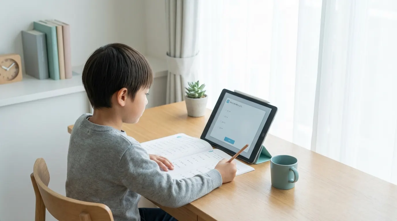 紙ドリルとデジタルドリルの違いは?小学生に合う選び方の基準