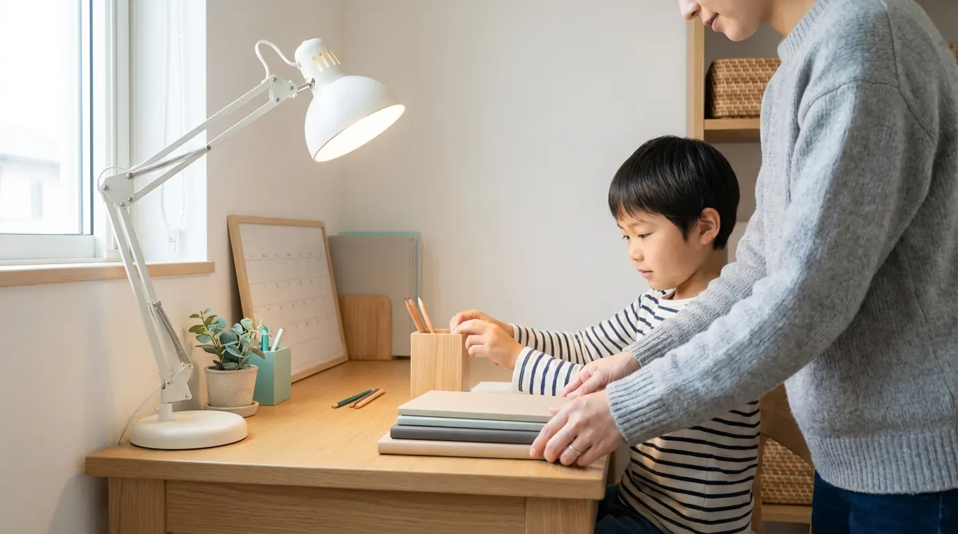 学習環境チェックリストで整える小学生の家庭学習習慣の見直し方