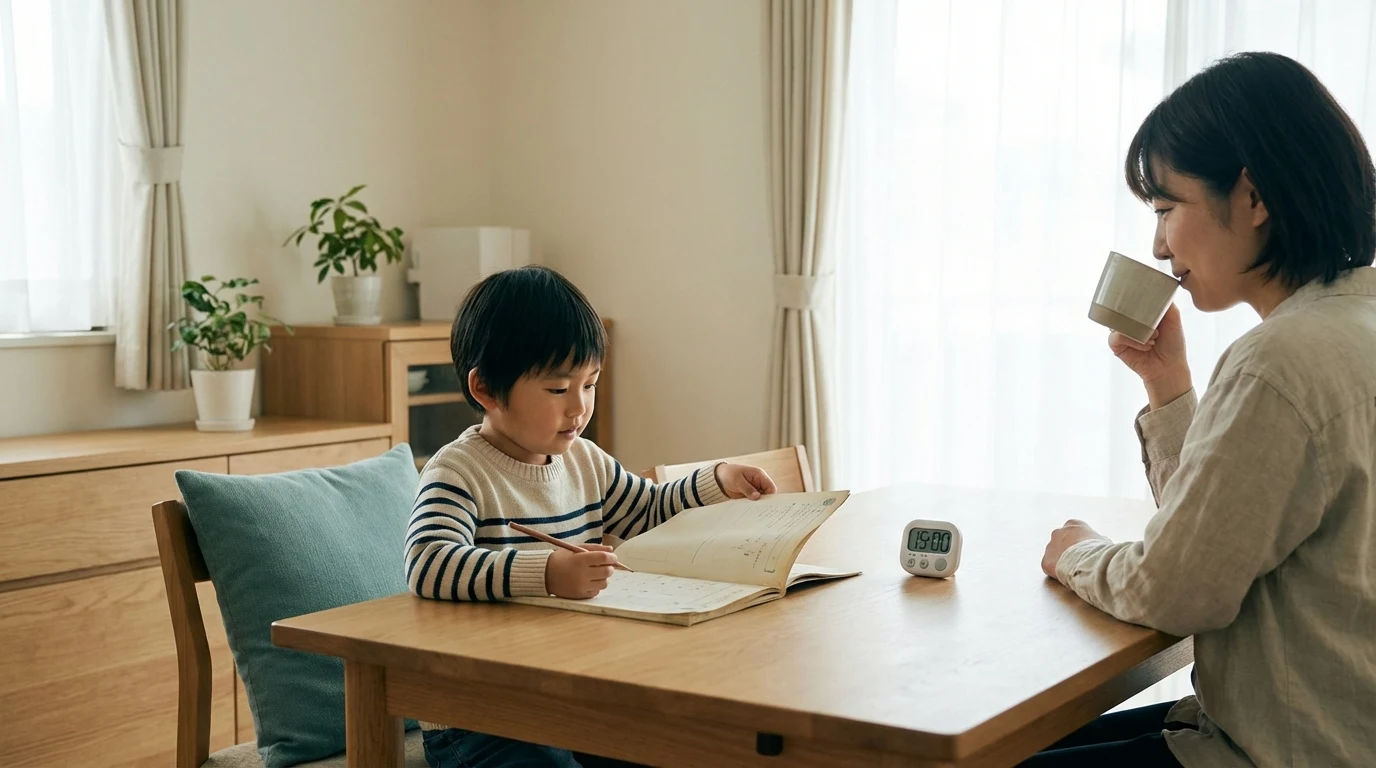 勉強の再開をうまくするには？中断後に戻る親子の進め方とコツ