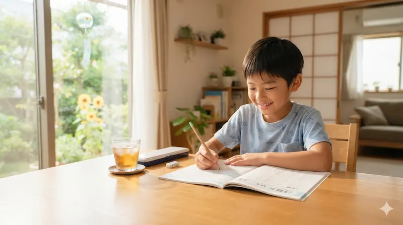 夏休みに学力は落ちる?低下の正体と2学期につなげる過ごし方
